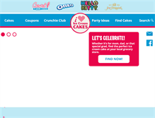 Tablet Screenshot of iloveicecreamcakes.com